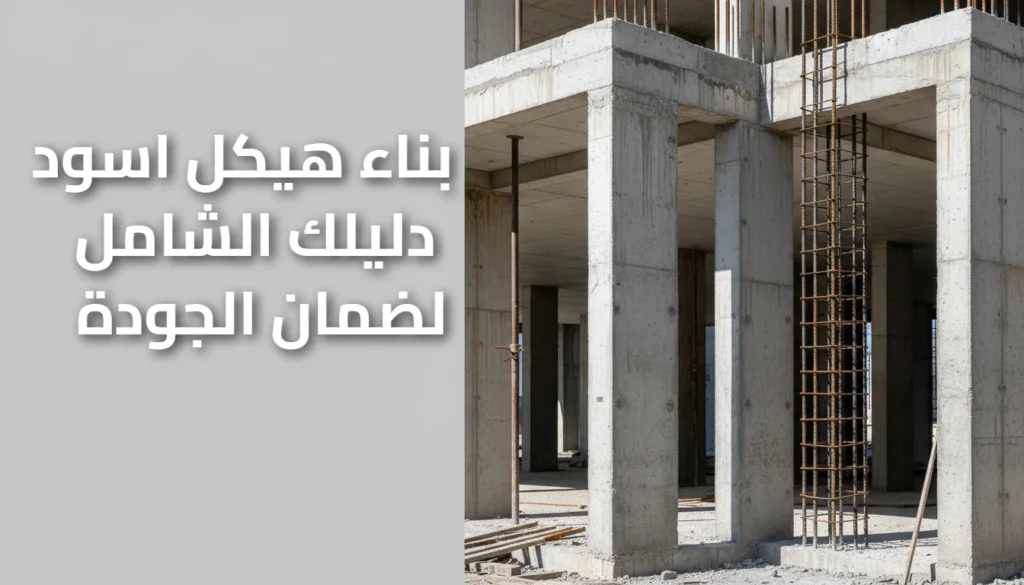 بناء هيكل اسود